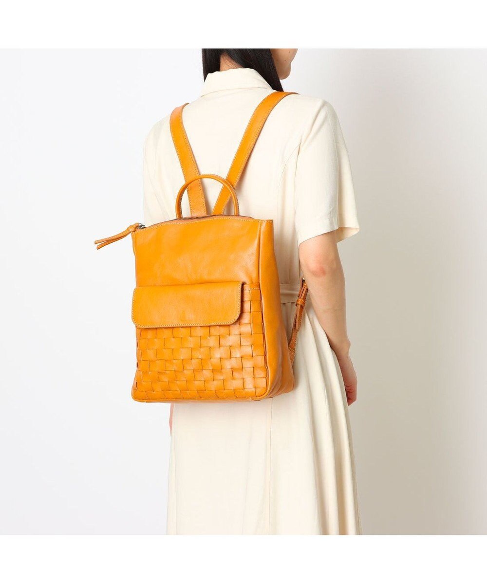 UNBILLION ピークスピーク PEAKS PEAK / 牛革レザーメッシュA4リュック 