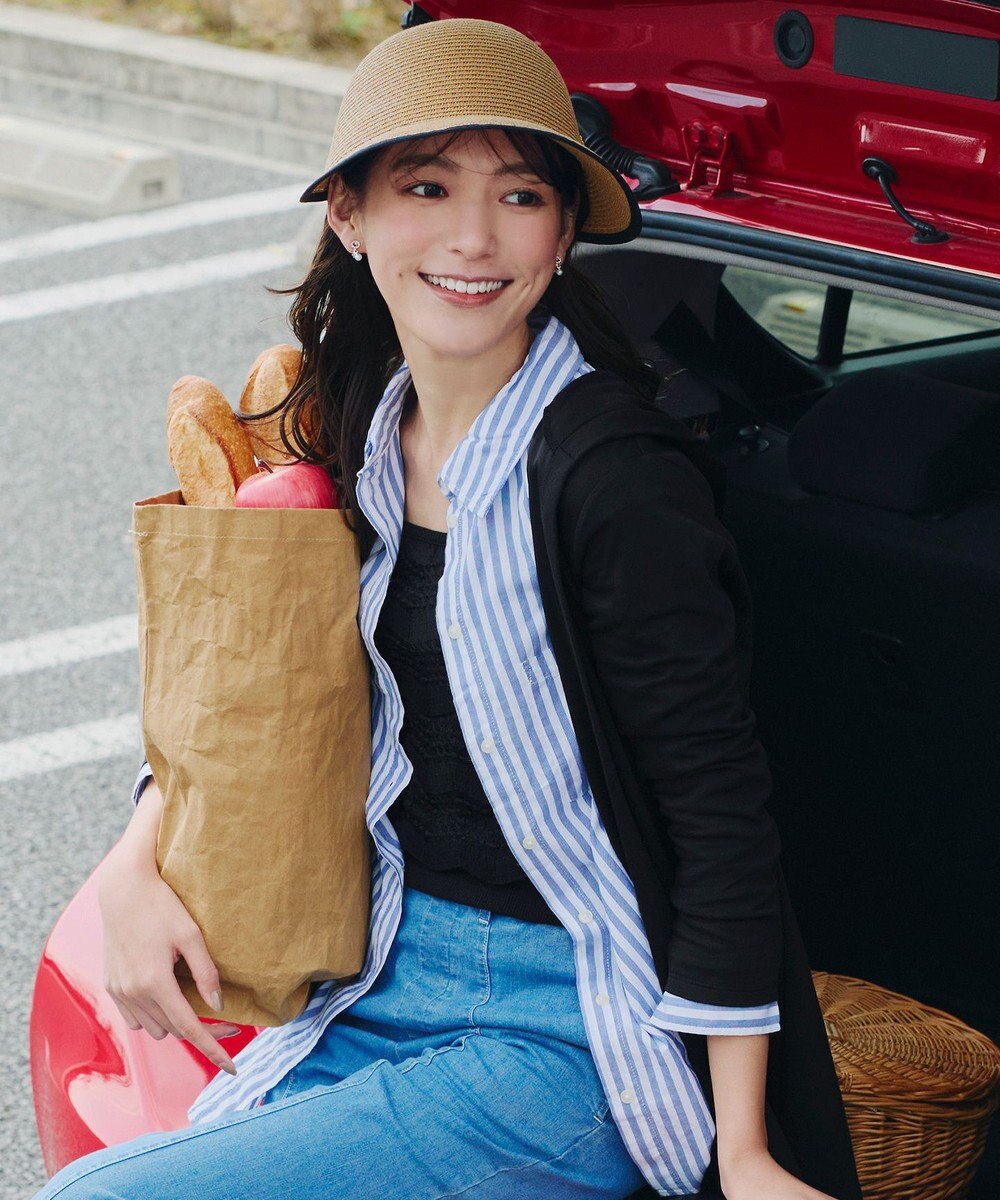 Tiaclasse 【小倉優子さん着用・UVケア・接触冷感】“やみつき”カットソーパーカーカーデ 