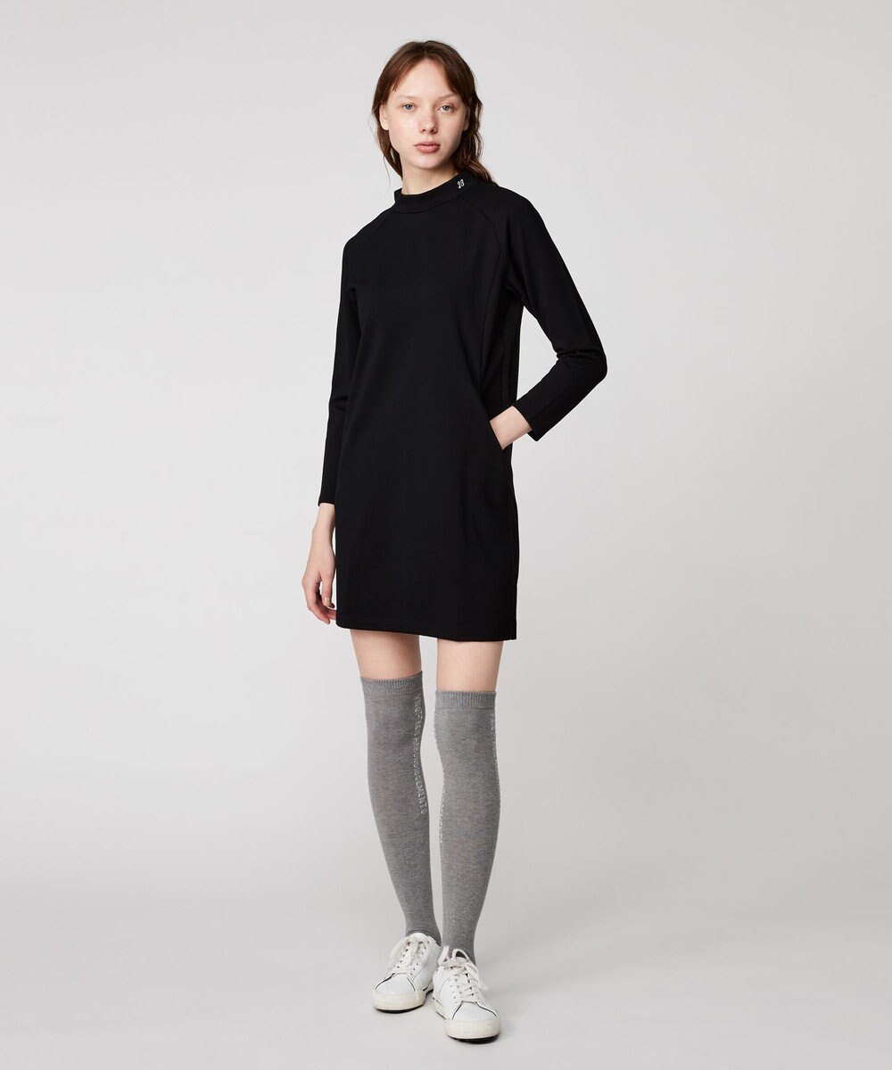 23区GOLF 一枚でスタイリングが完結！【WOMEN】【WEB限定】モックネック ワンピース 体型カバー 