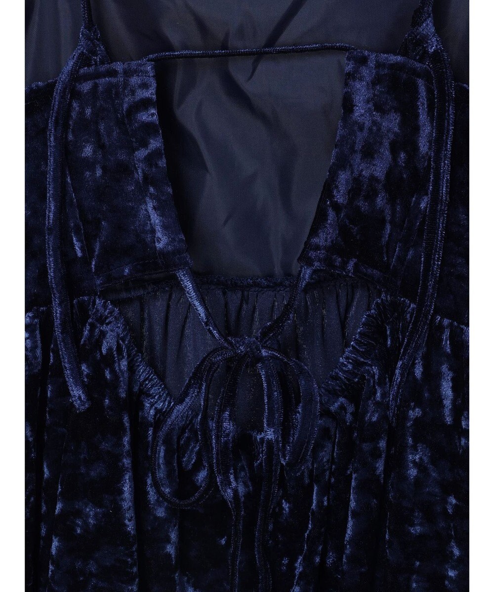 Green Parks ・ＥＬＥＮＣＡＲＥ　ＤＵＥクラッシュベロアキャミチュニック 