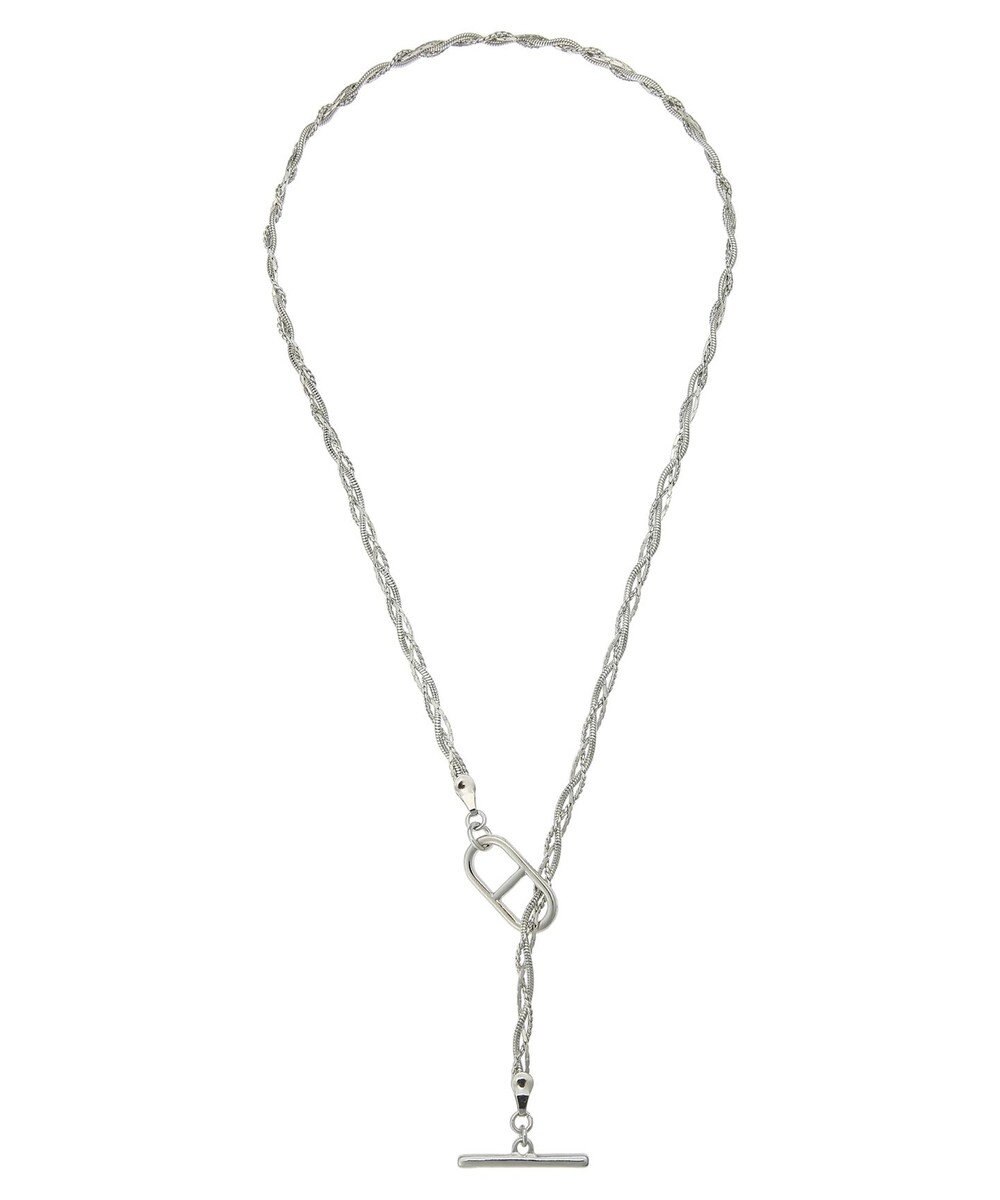 Green Parks ｅｖｅｒｙ　ｗａｌｋ．　マンテルチェーン編みネックレス 