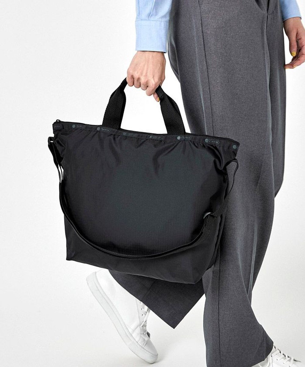 LeSportsac DELUXE EASY CARRY TOTE/リサイクルドブラックJP 