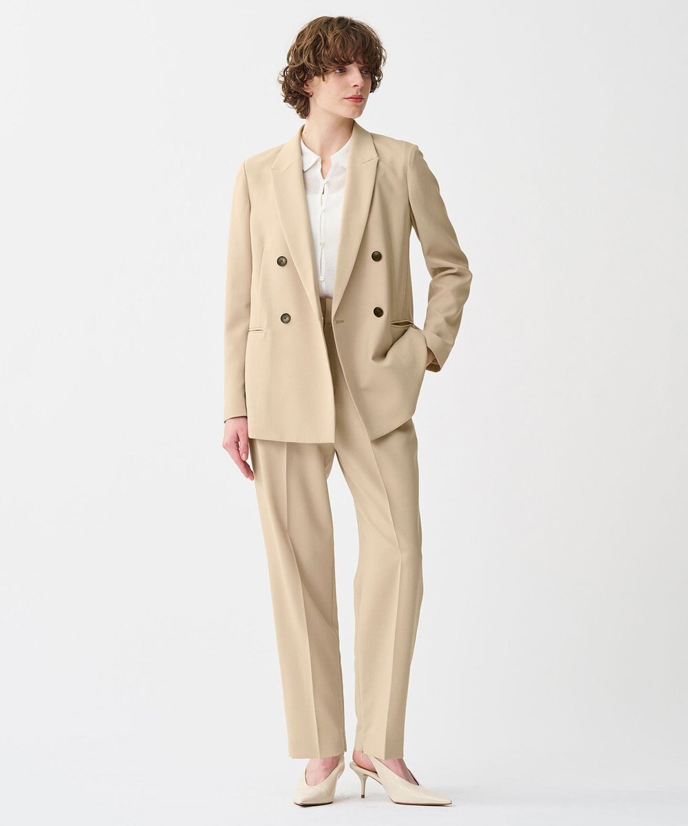 uncrave 【UVカット・接触冷感・洗濯機洗い可】ウォッシャブルドライサップ テーパードパンツ 