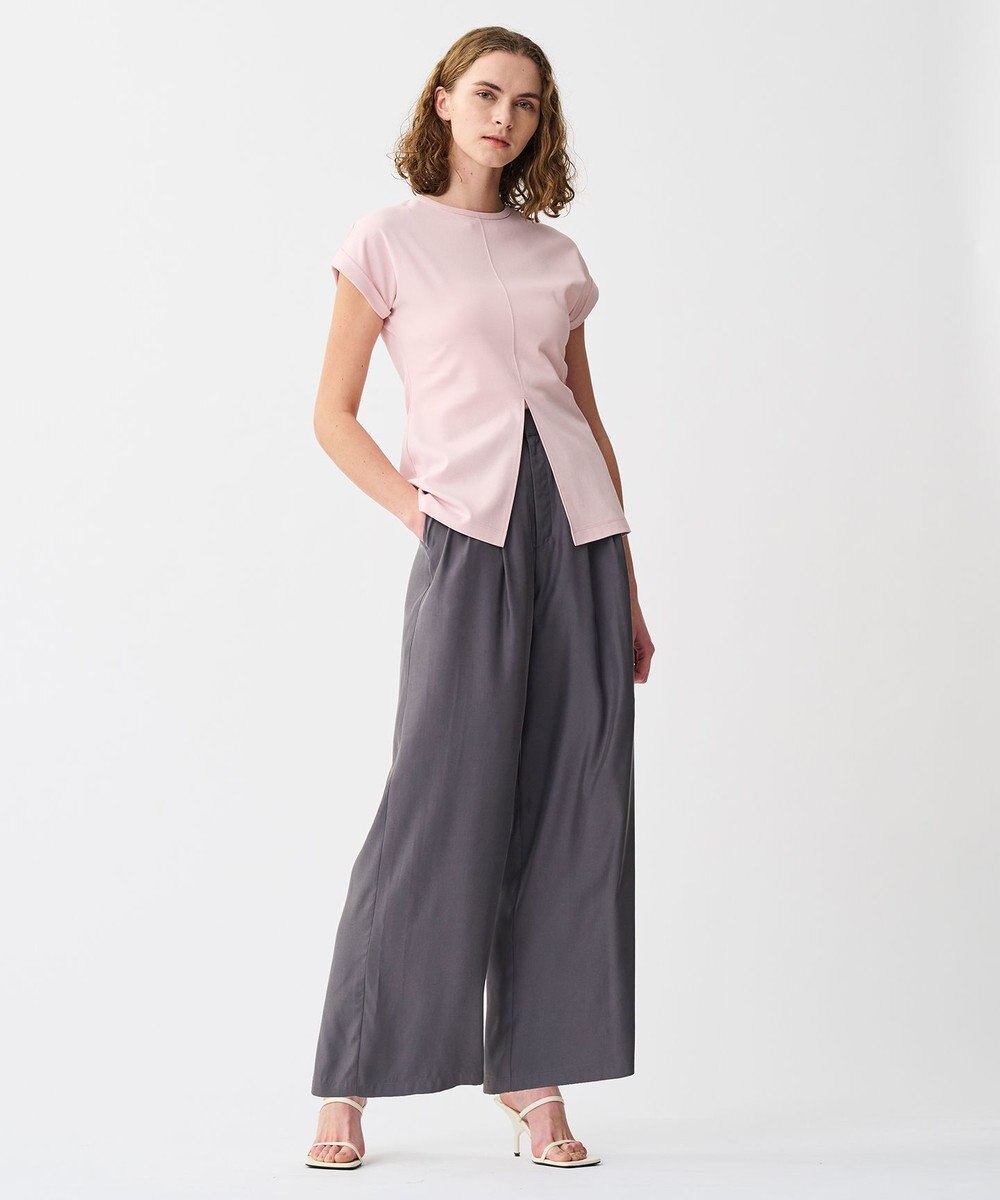 uncrave 【新色追加！】フィブリルシャンブレー ワイドパンツ 