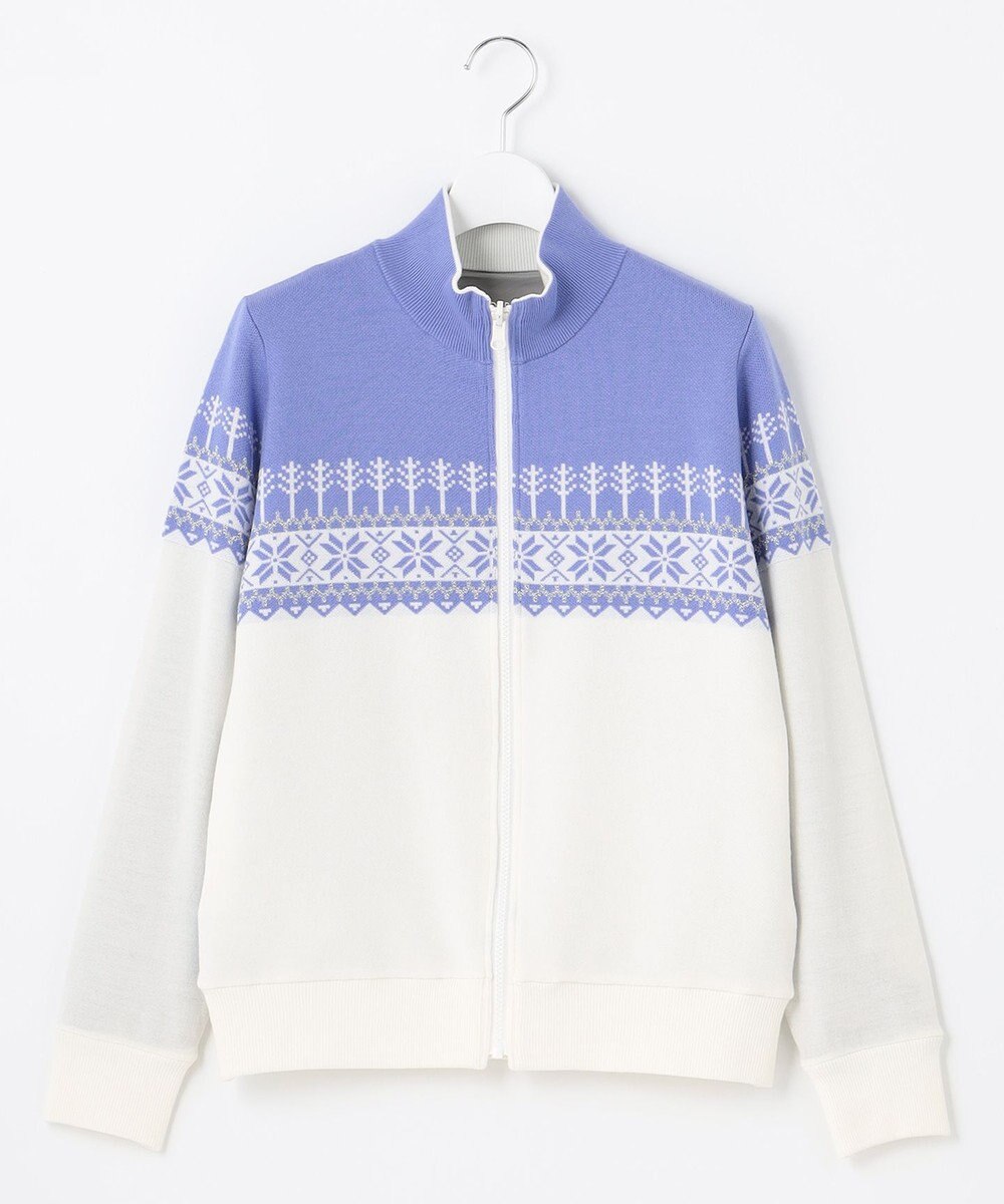 23区GOLF 【WOMEN】【リバーシブル】ノルディック柄　リバーシブル ブルゾン 