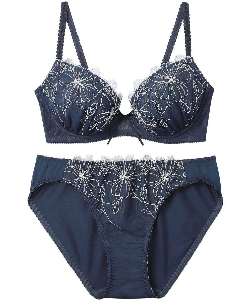 AMPHI ブラジャー ショーツセット 自然なまる胸メイク 【ブラ＆ショーツセット】 上下セット ブラ BCC231 アンフィ／ワコール 