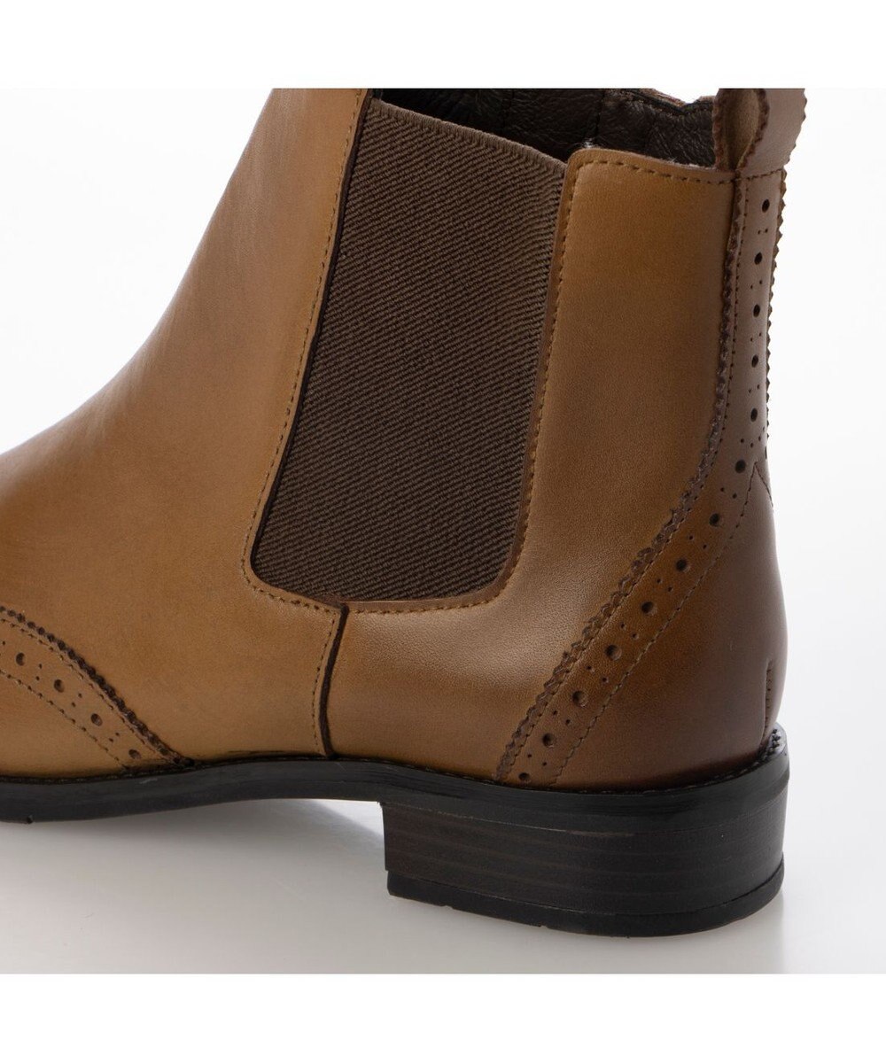 ing <ing>ウイングチップショートブーツ 