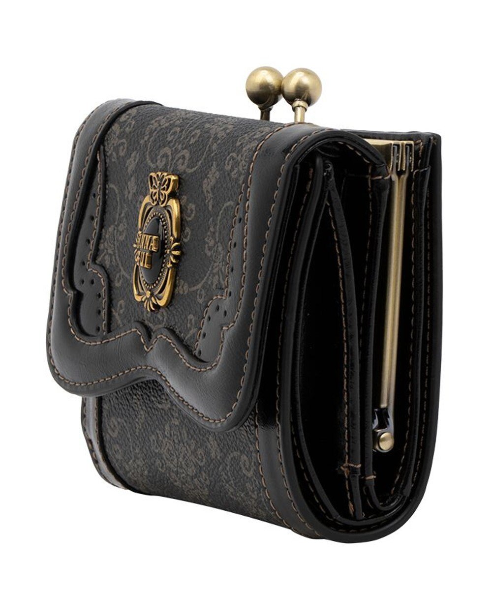 ANNA SUI リーブル 口金二つ折り財布 