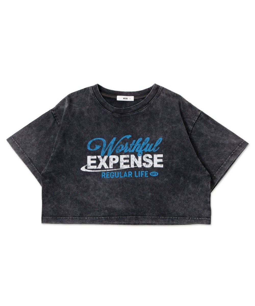 WEGO ヴィンテージウォッシュショートT 