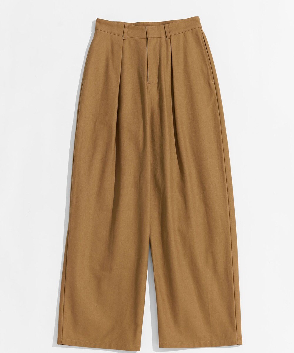 LENO ONE  FOWARD PLEATS CHINO TROUSERS ワンタックチノパンツ 