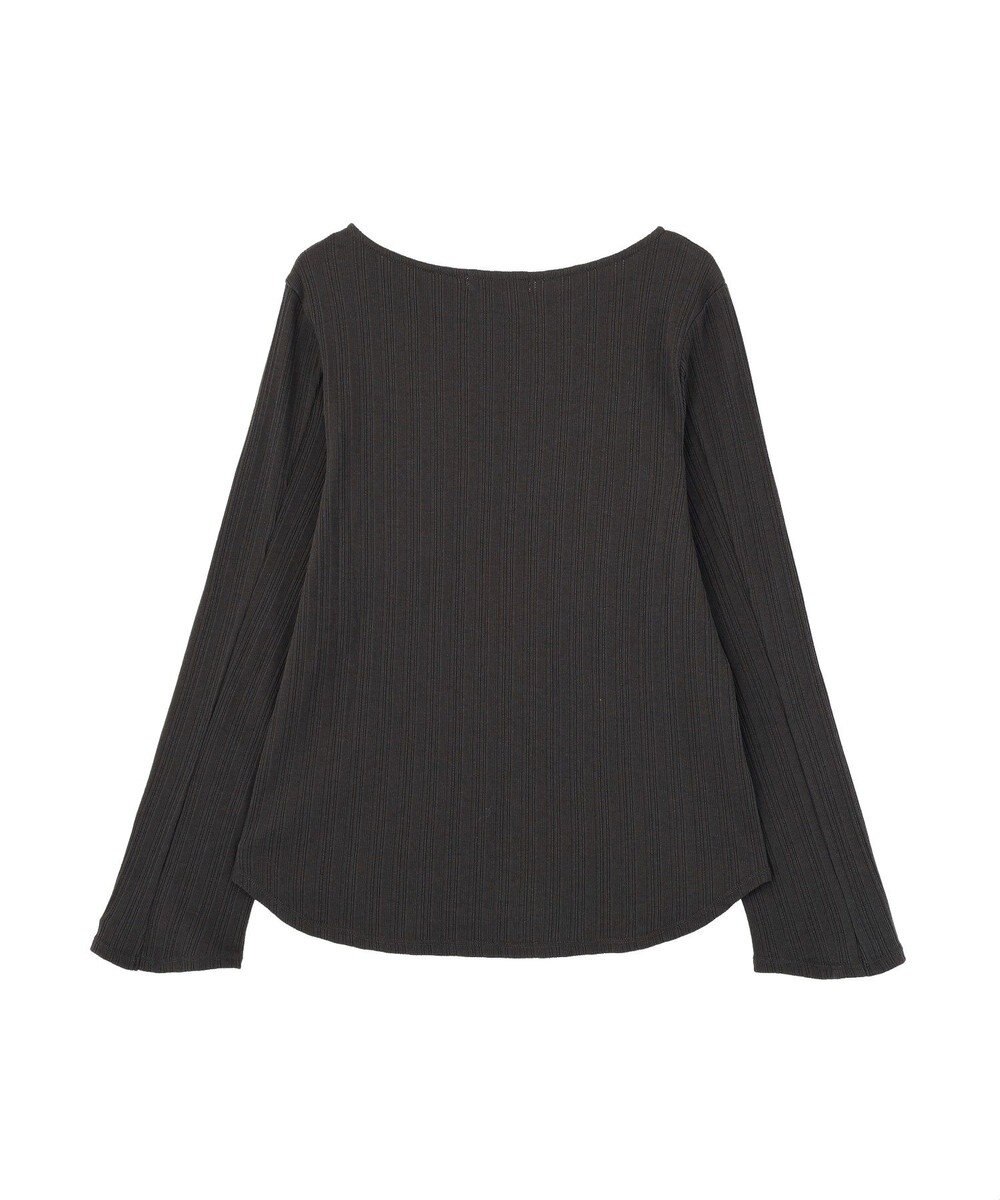 Green Parks チェーンリブカットプルオーバー 