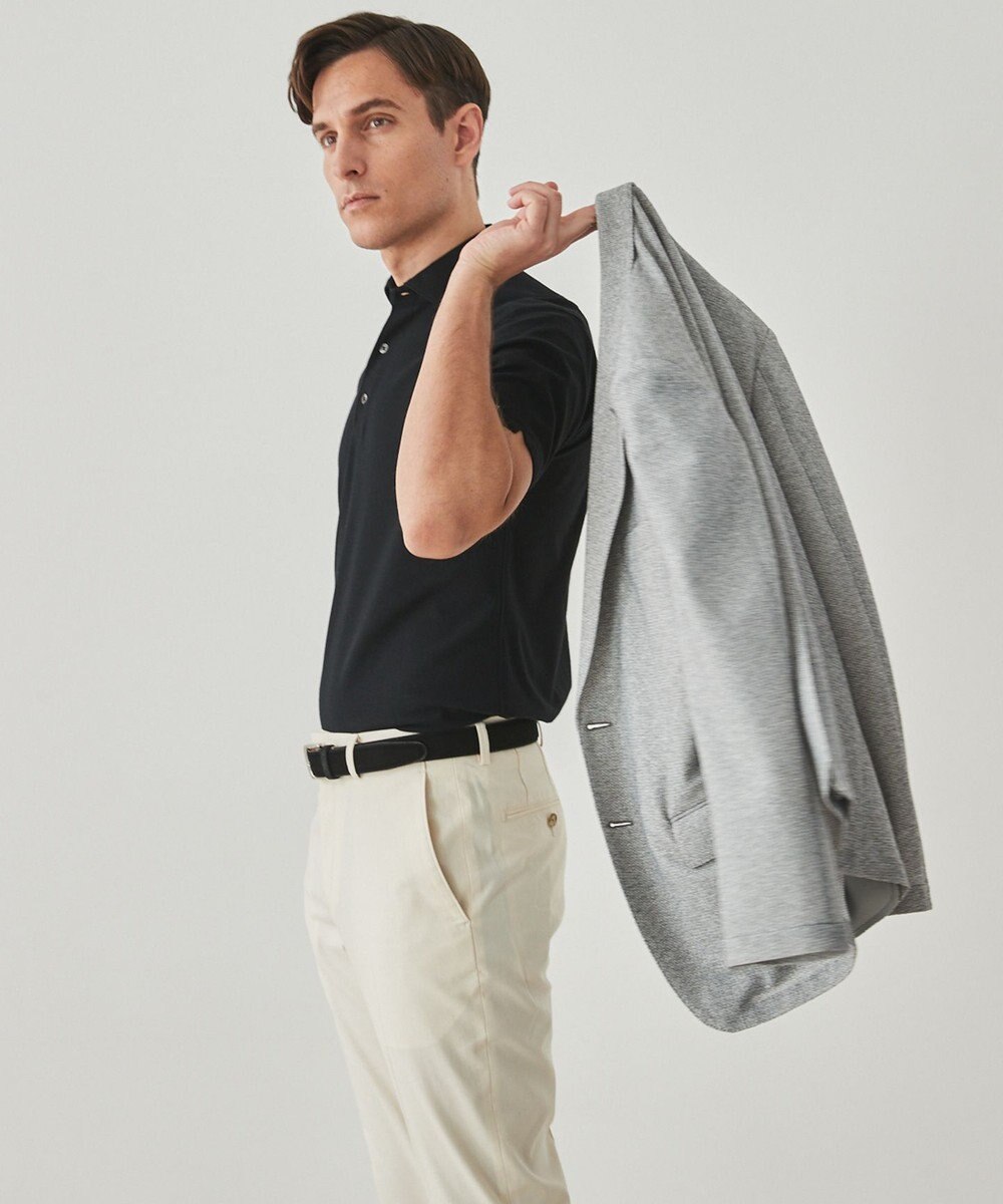 GOTAIRIKU 2年連続売上NO1【吸水速乾/ウォッシャブル/ストレッチ】ノルマンディーリネン カーディガンジャケット(25年モデル) 