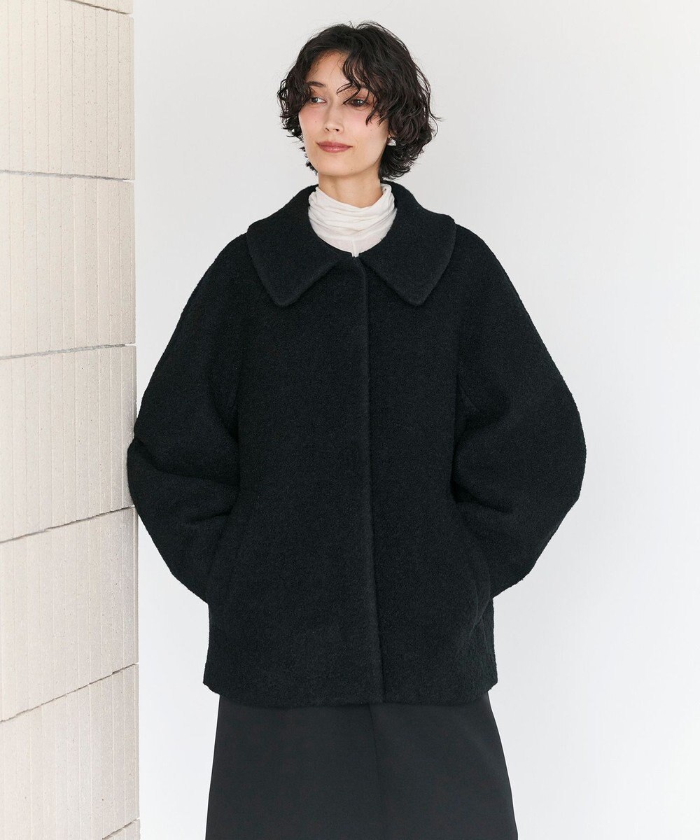 #Newans 【昨年即完売コート新色追加！】プードルコクーンコート 