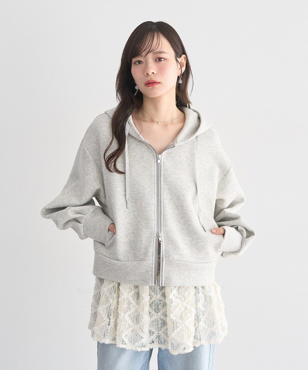 earth music&ecology エアもちフーディブルゾン 