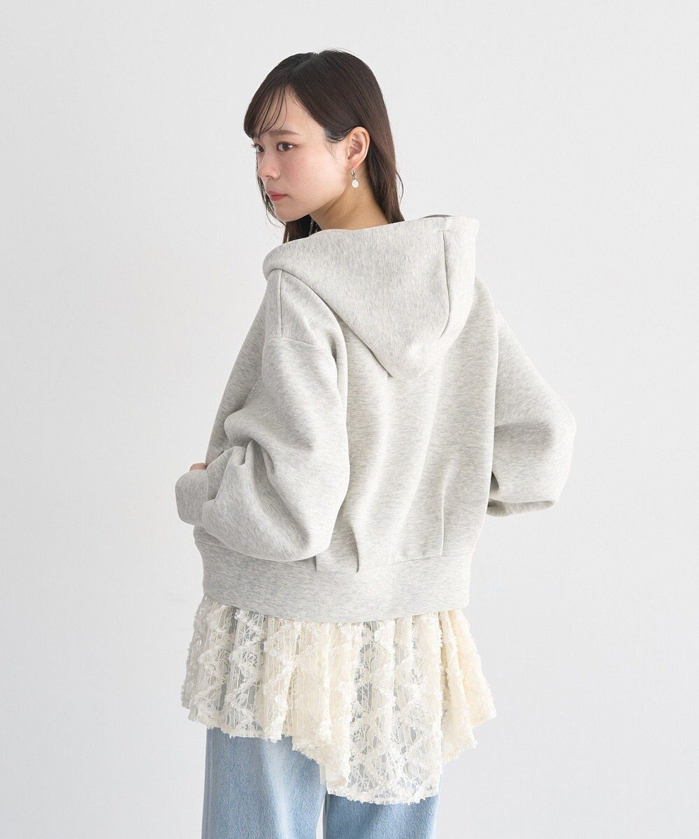 earth music&ecology エアもちフーディブルゾン 