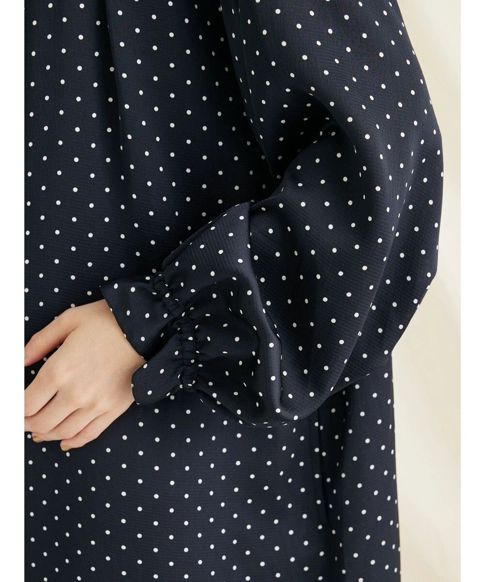 CRAFT STANDARD BOUTIQUE 柄ギャザーマキシワンピース 