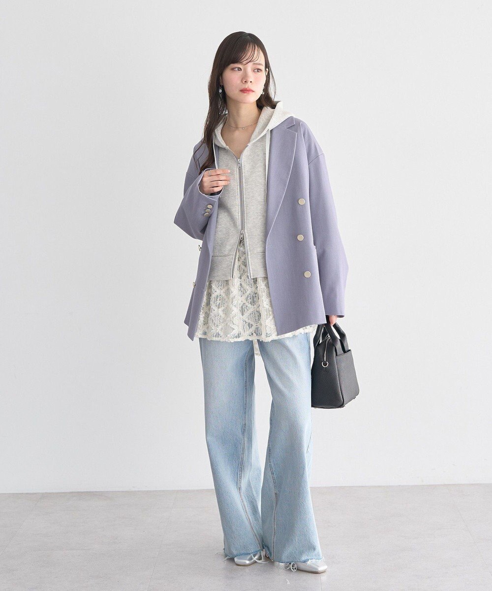 earth music&ecology エアもちフーディブルゾン 