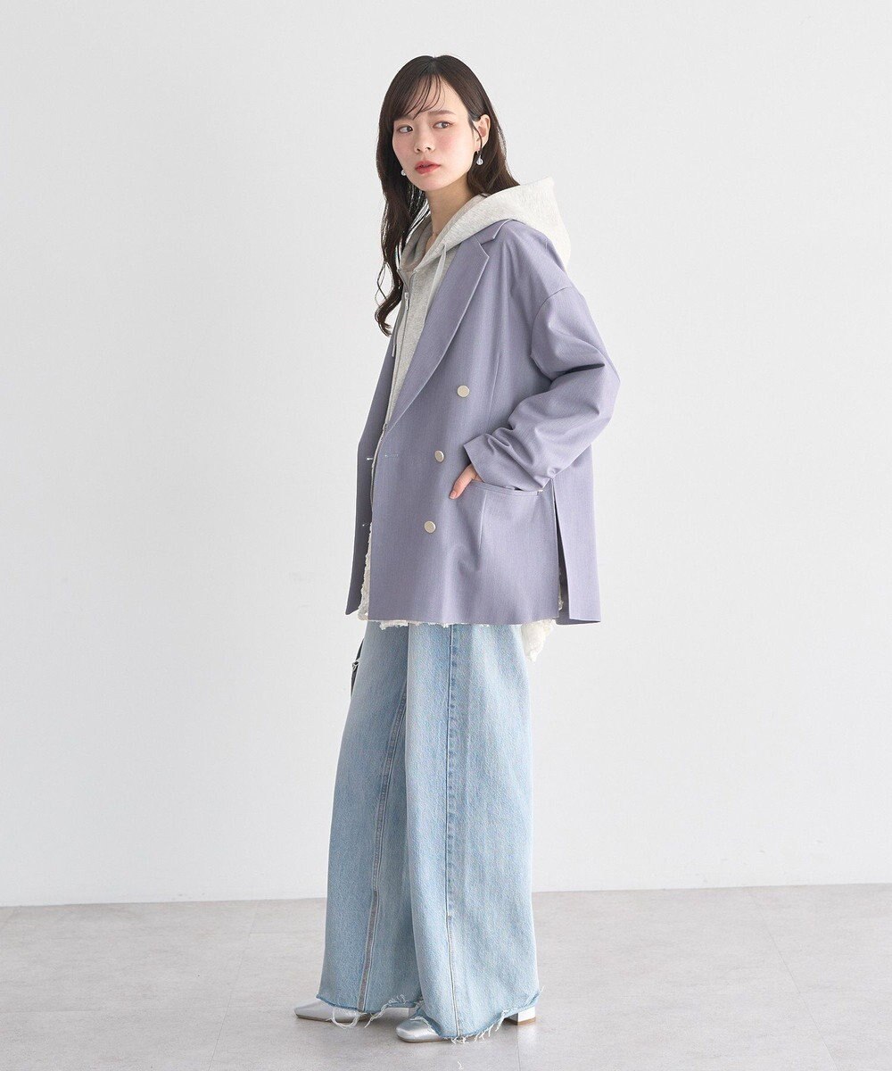 earth music&ecology エアもちフーディブルゾン 