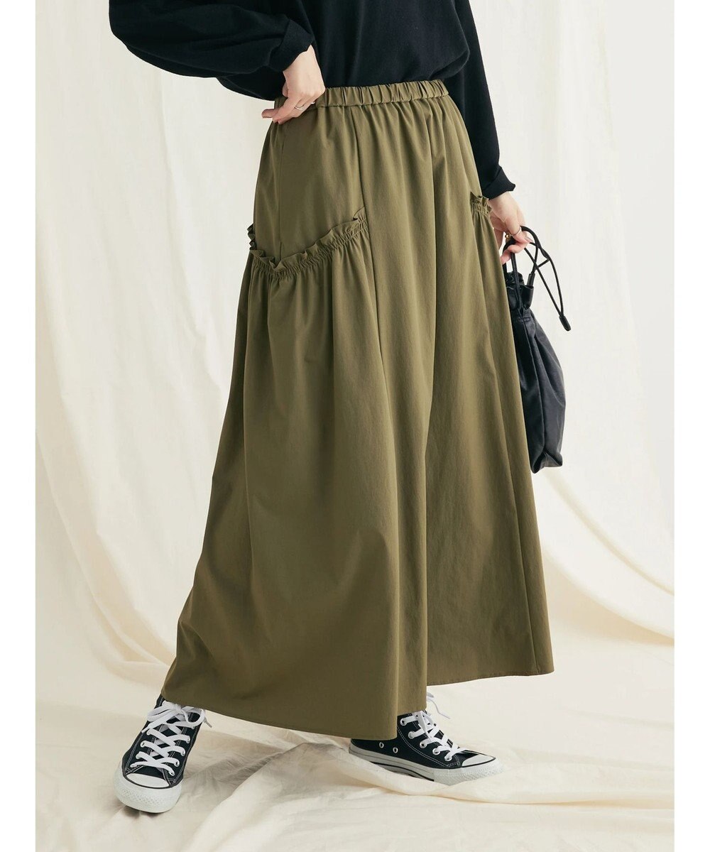 CRAFT STANDARD BOUTIQUE サイドフリルギャザースカート 