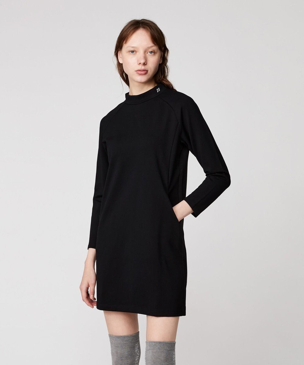 23区GOLF 一枚でスタイリングが完結！【WOMEN】【WEB限定】モックネック ワンピース 体型カバー 