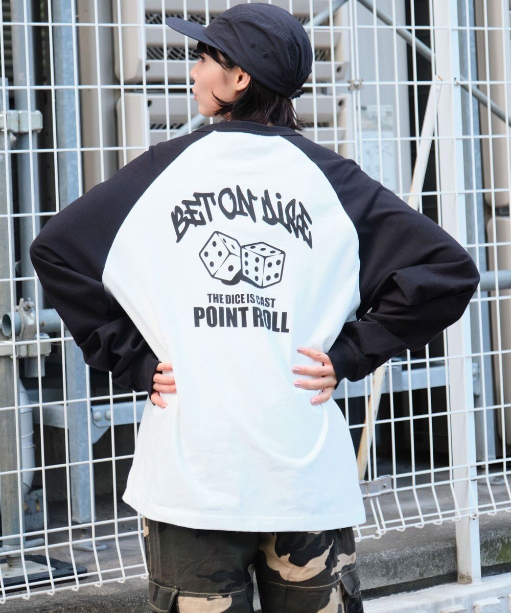 WEGO 【ユニセックス着用ITEM】ラグラングラフィックBIG　T（LS） 