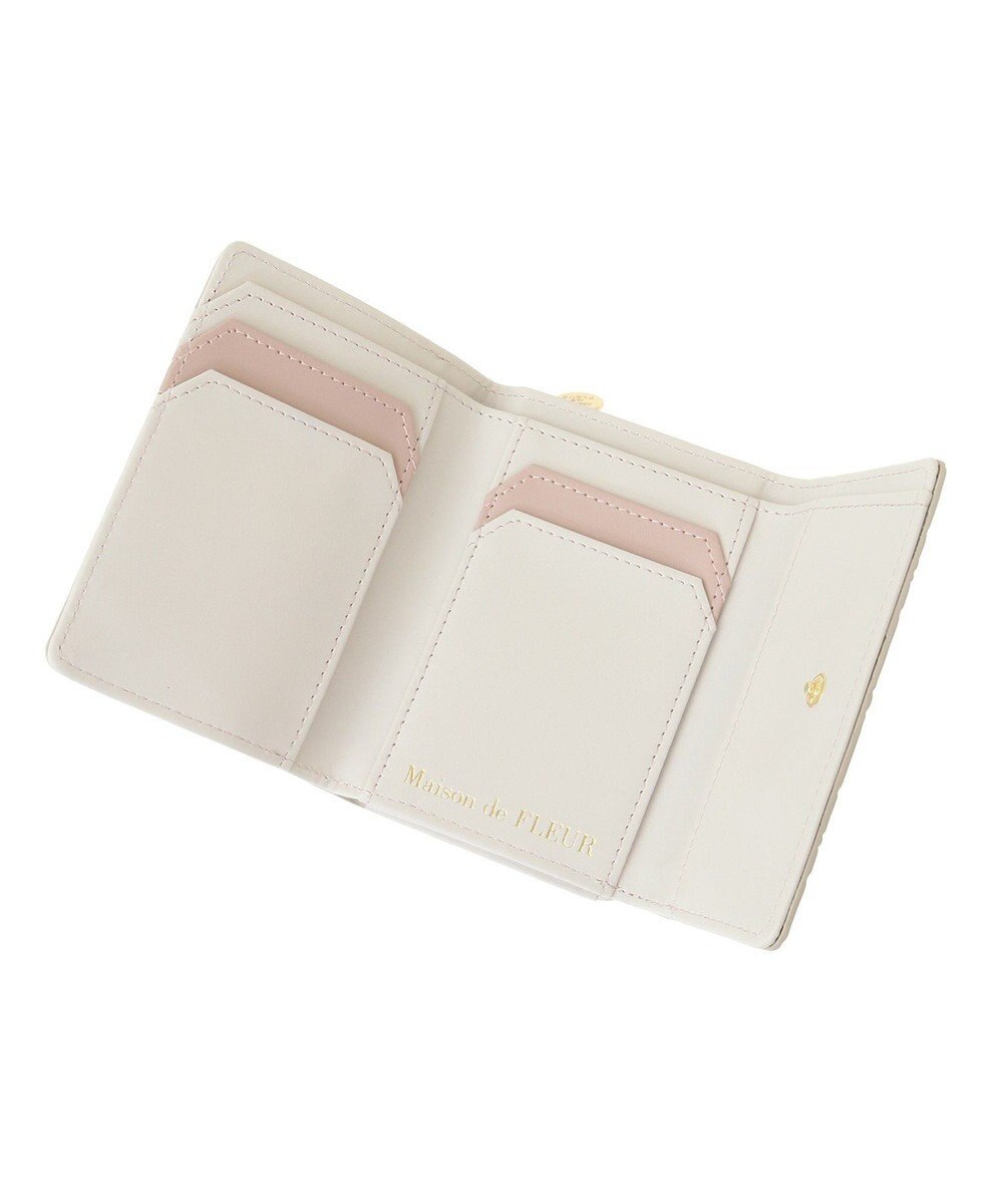 Maison de FLEUR EC限定カラーモノグラムウォレット 