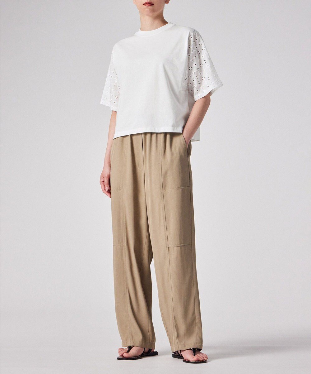 Paul Smith レーヨン ワイドパンツ 