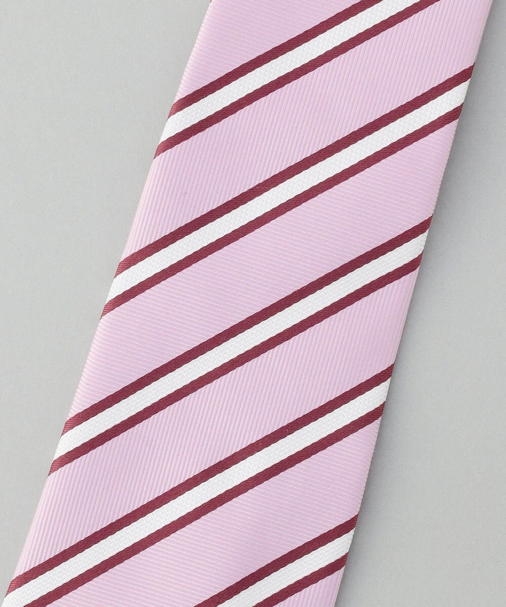 GOTAIRIKU GOTAIRIKU別注【日本製】シルク ネクタイ_ストライプ柄 