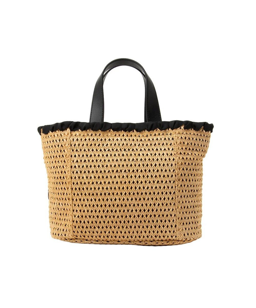 LANVIN en Bleu ロタン かごバッグ 