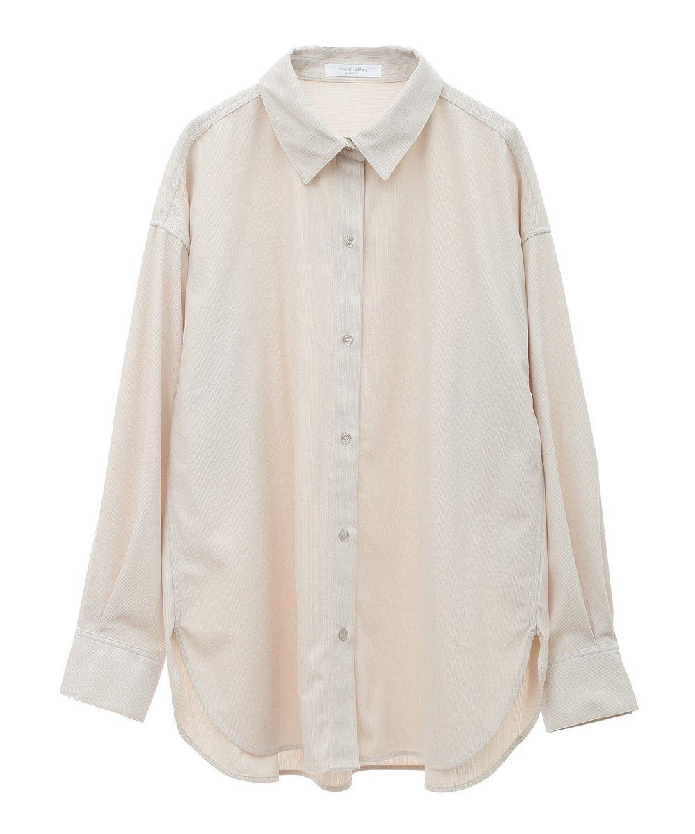 Green Parks ソフトコーデュロイシャツ 