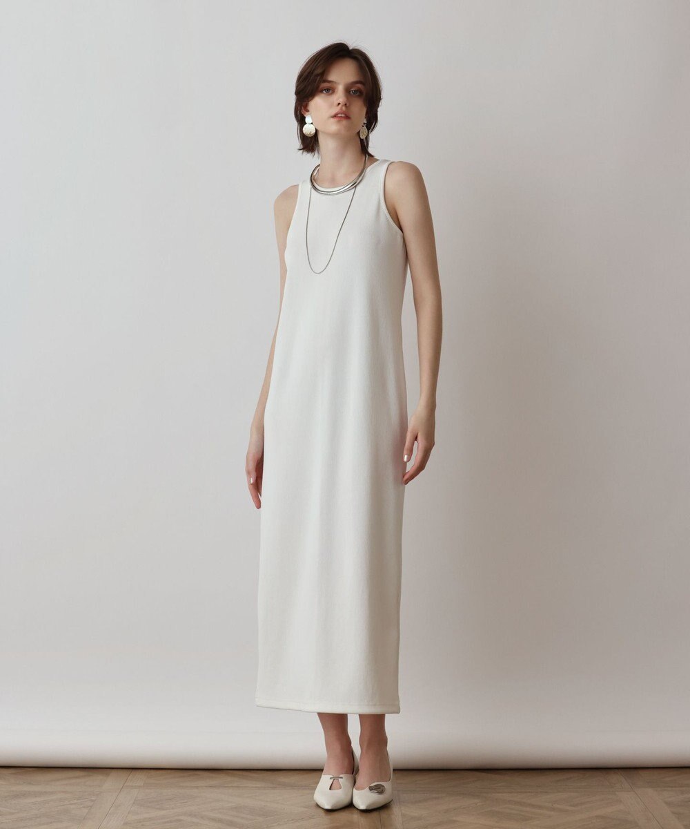 GRACE CONTINENTAL メッシュレイヤードワンピース 