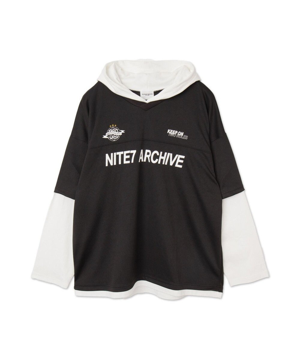 WEGO メッシュレイヤードTパーカー（LS） 