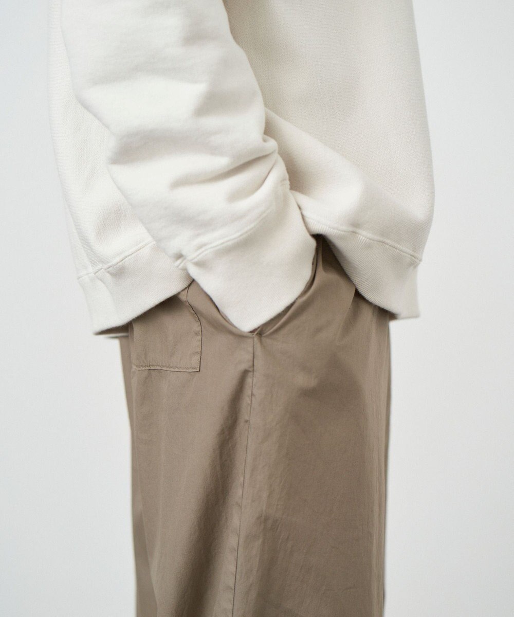 ATON COTTN LAWN | ワイドイージーパンツ - UNISEX 