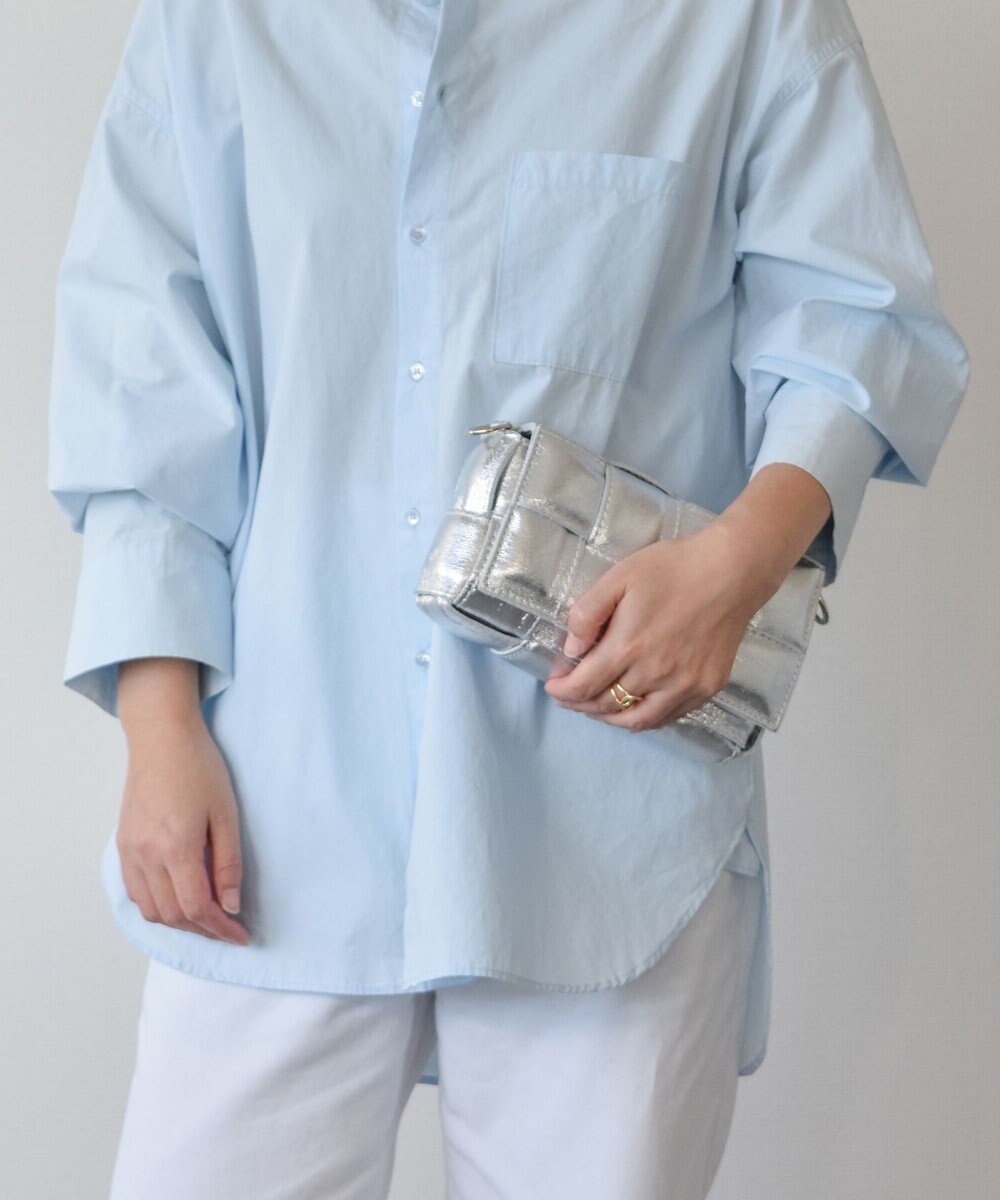 INTER-CHAUSSURES 【ANDREA CARDONE】イントレチャートレザーショルダーバッグ 