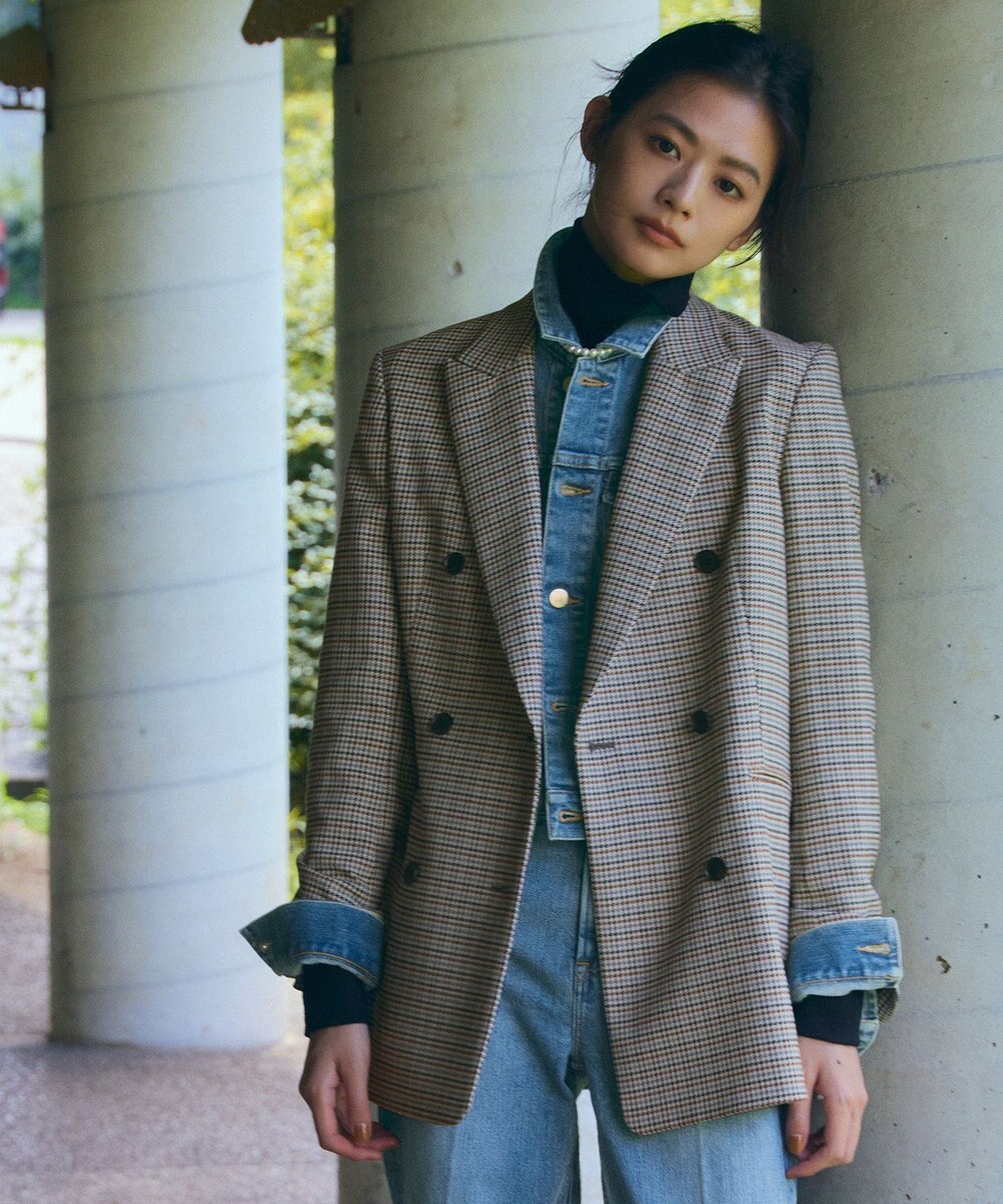 UNFILO ウールレーヨン タートル 