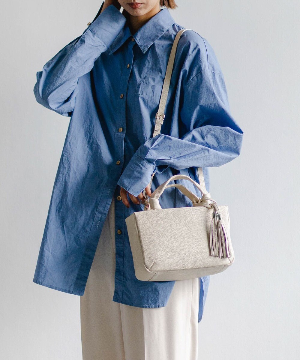 Atelier nuu 日本製 タッセルレザー loop ミニボストン 