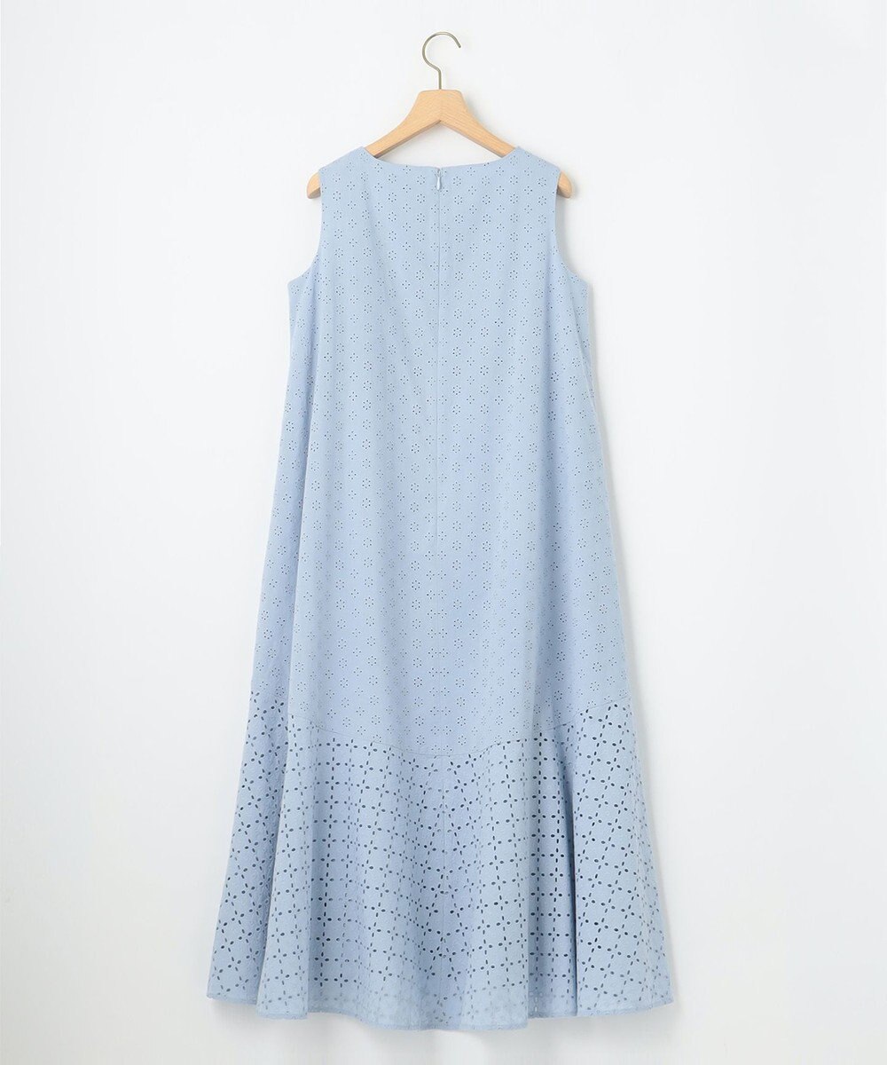 組曲 S 【WEB限定】エンブロイダリーレース ノースリーブワンピース 