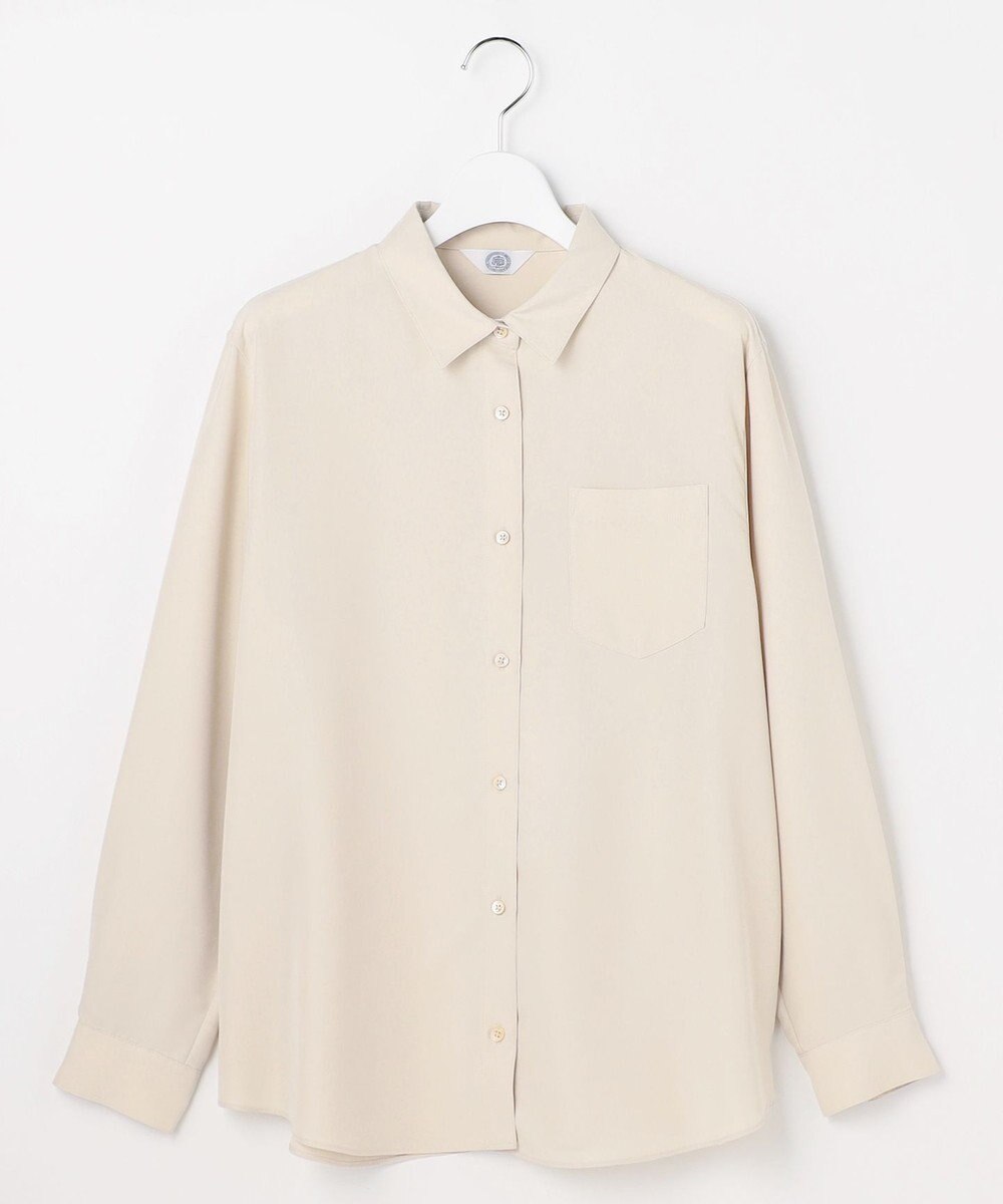 J.PRESS LADIES ピーチポプリン シャツ 