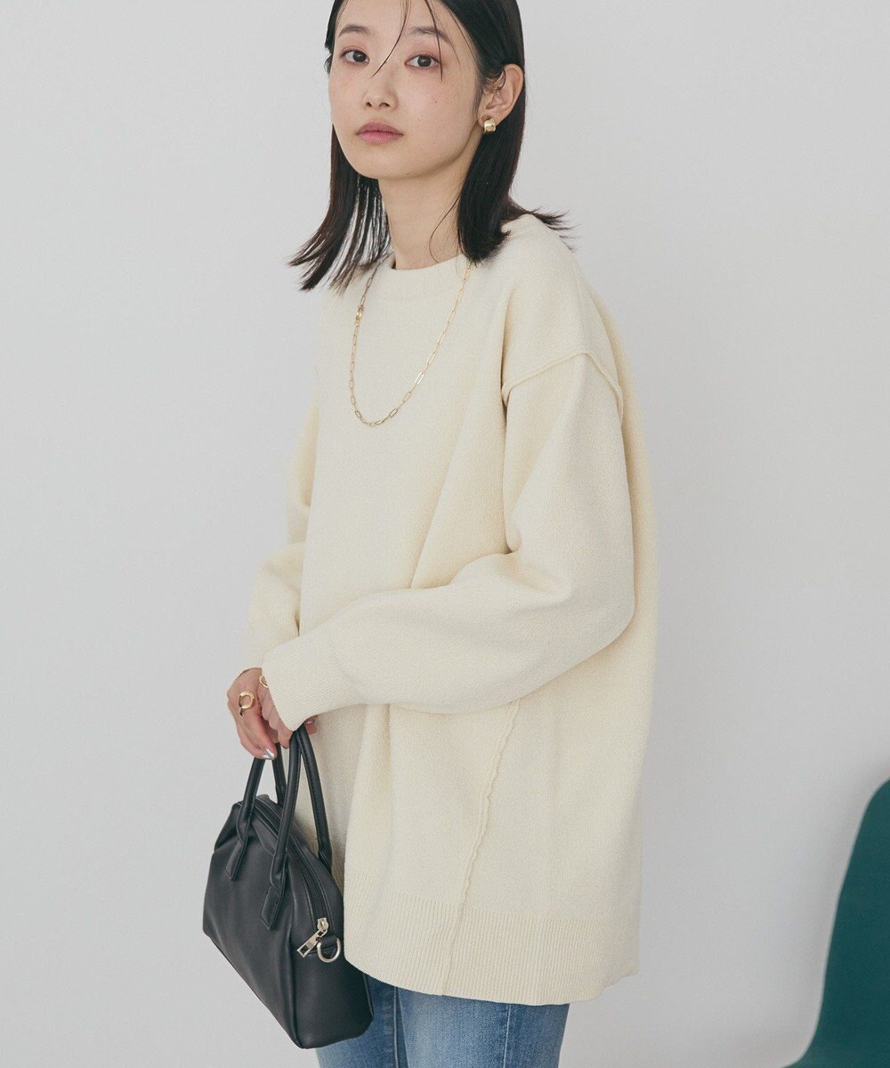 AMERICAN HOLIC 【選べる丈】モールニットプルオーバー 