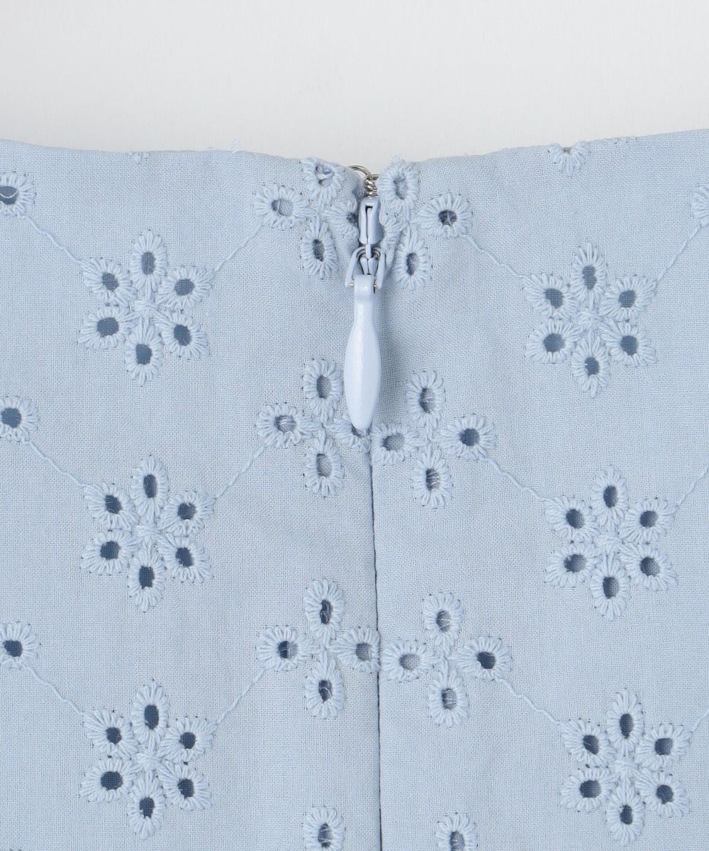 組曲 S 【WEB限定】エンブロイダリーレース ノースリーブワンピース 