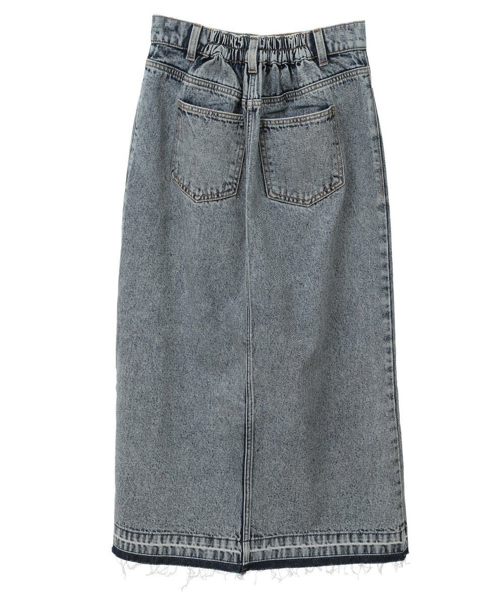 Green Parks フロントスリットデニムロングスカート 