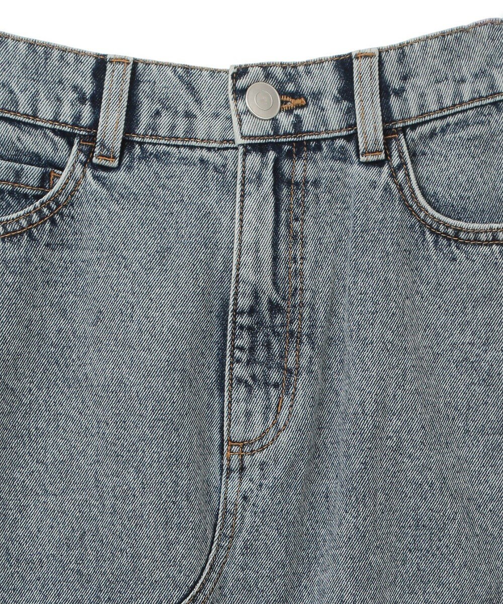 Green Parks フロントスリットデニムロングスカート 