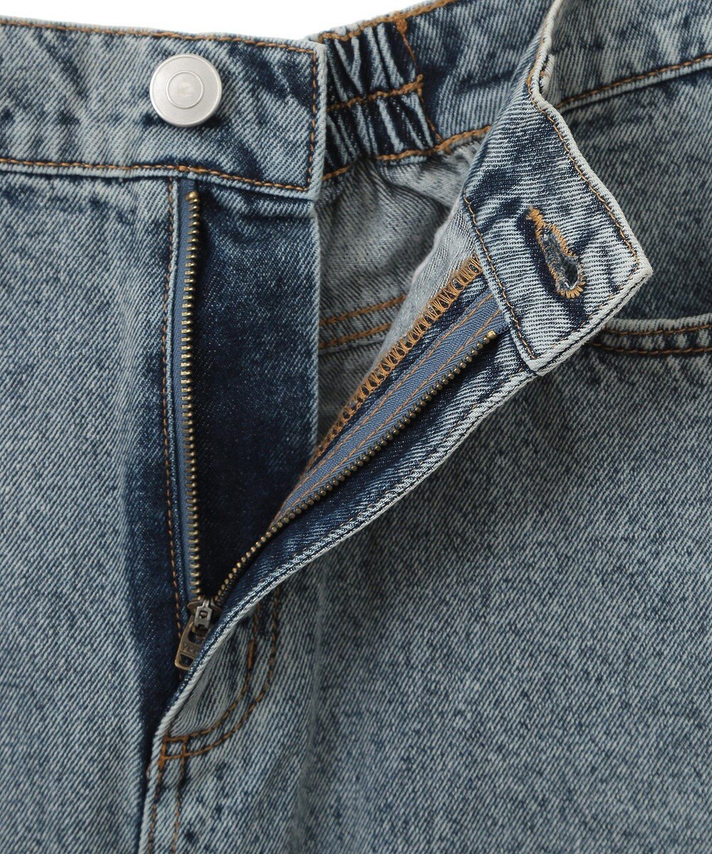 Green Parks フロントスリットデニムロングスカート 