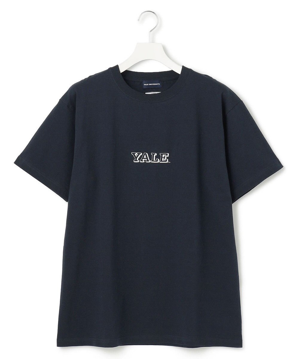 J.PRESS YORK STREET 【UNISEX】YALEセンターロゴ Tシャツ 