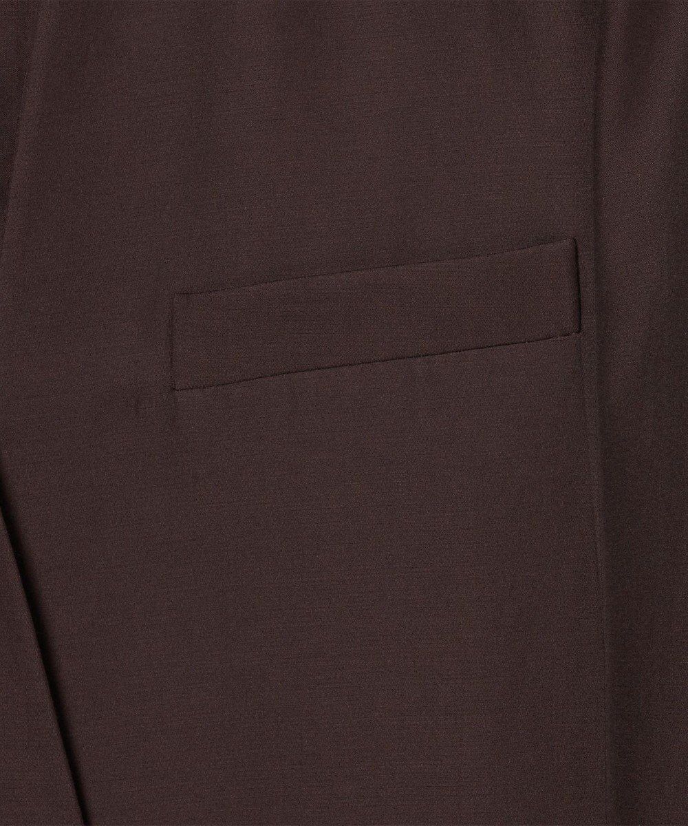 JOSEPH ソフトコットンシルク　ノーカラージャケット 