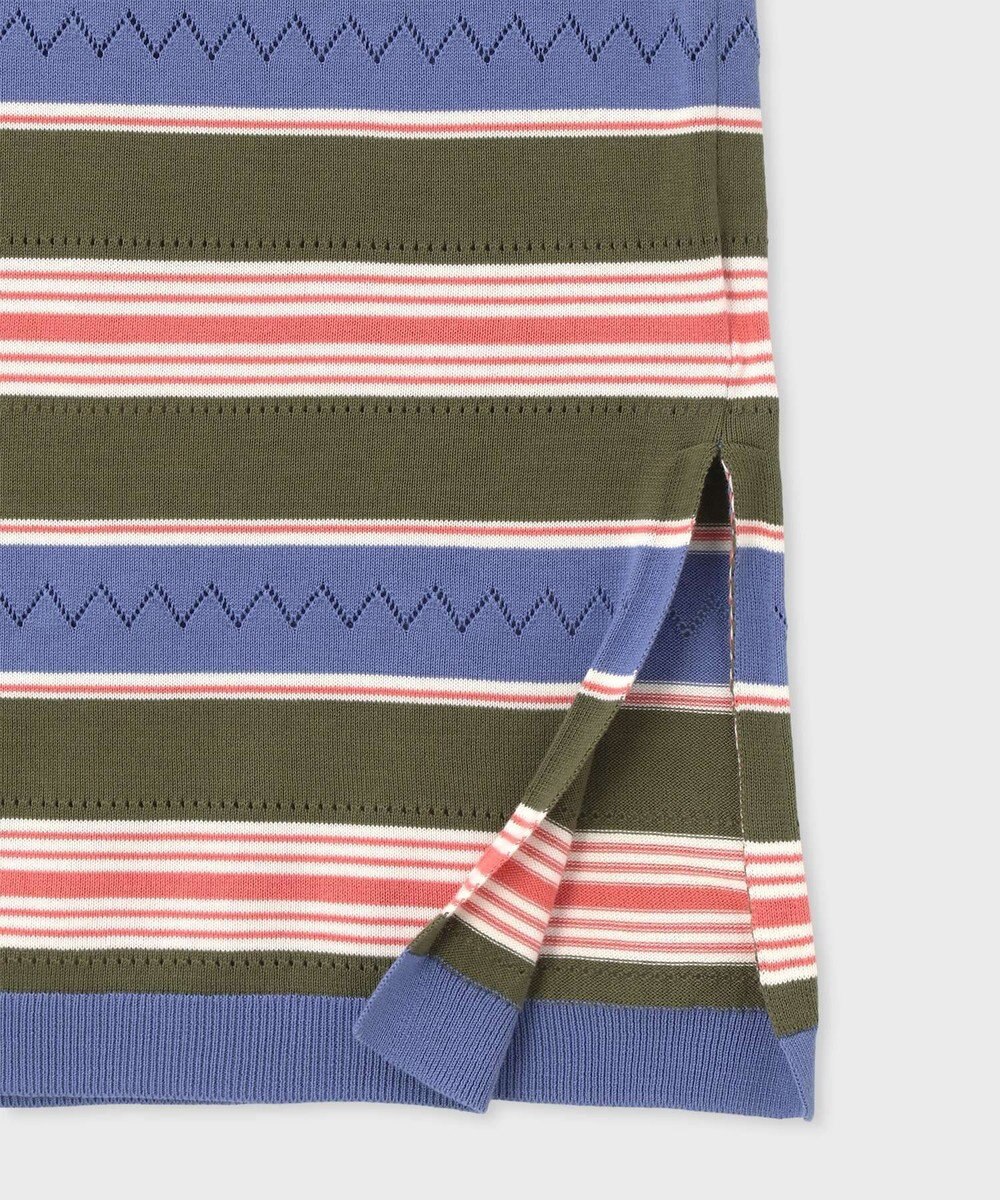 Paul Smith マルチボーダー ニットワンピース 