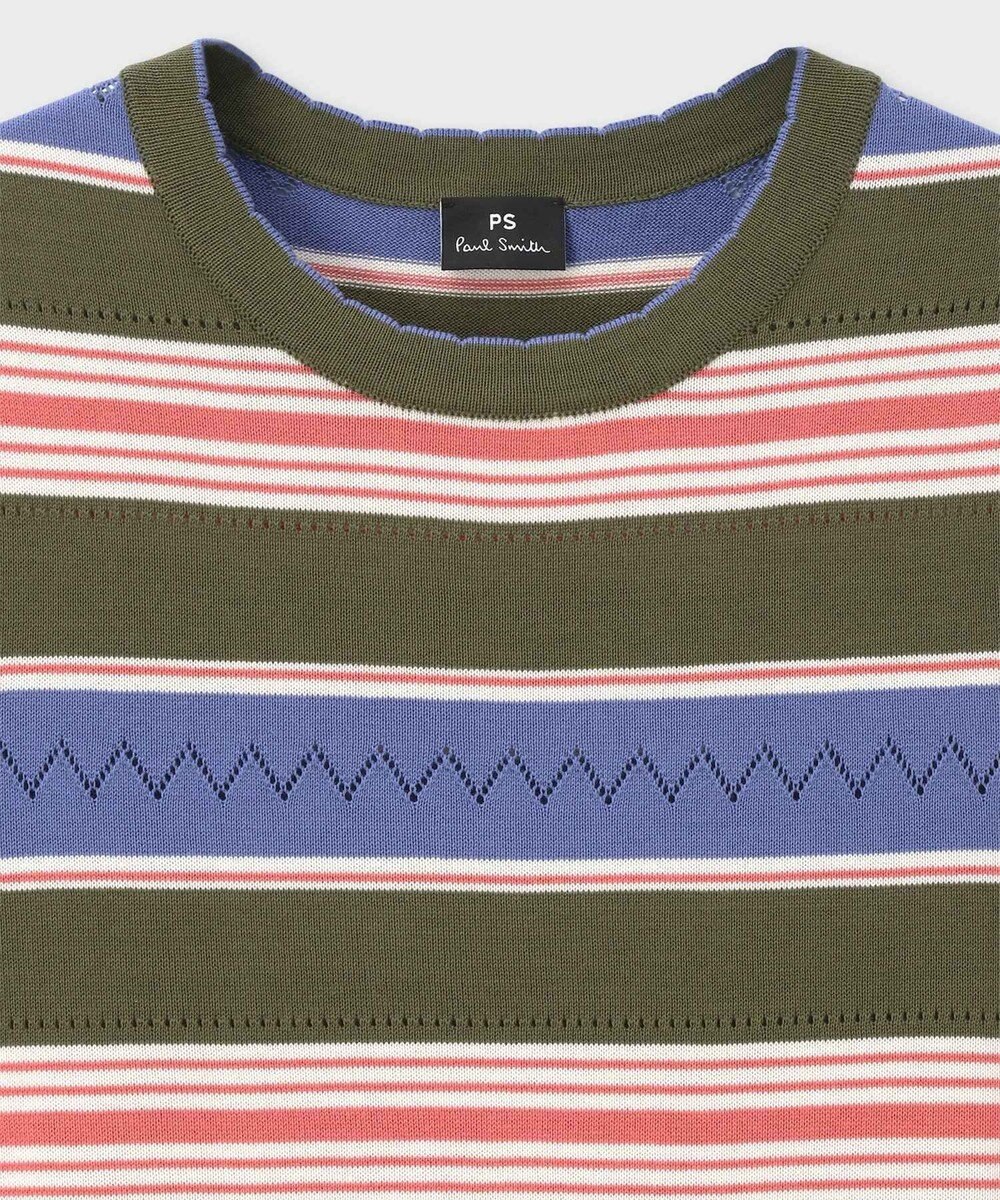 Paul Smith マルチボーダー ニットワンピース 