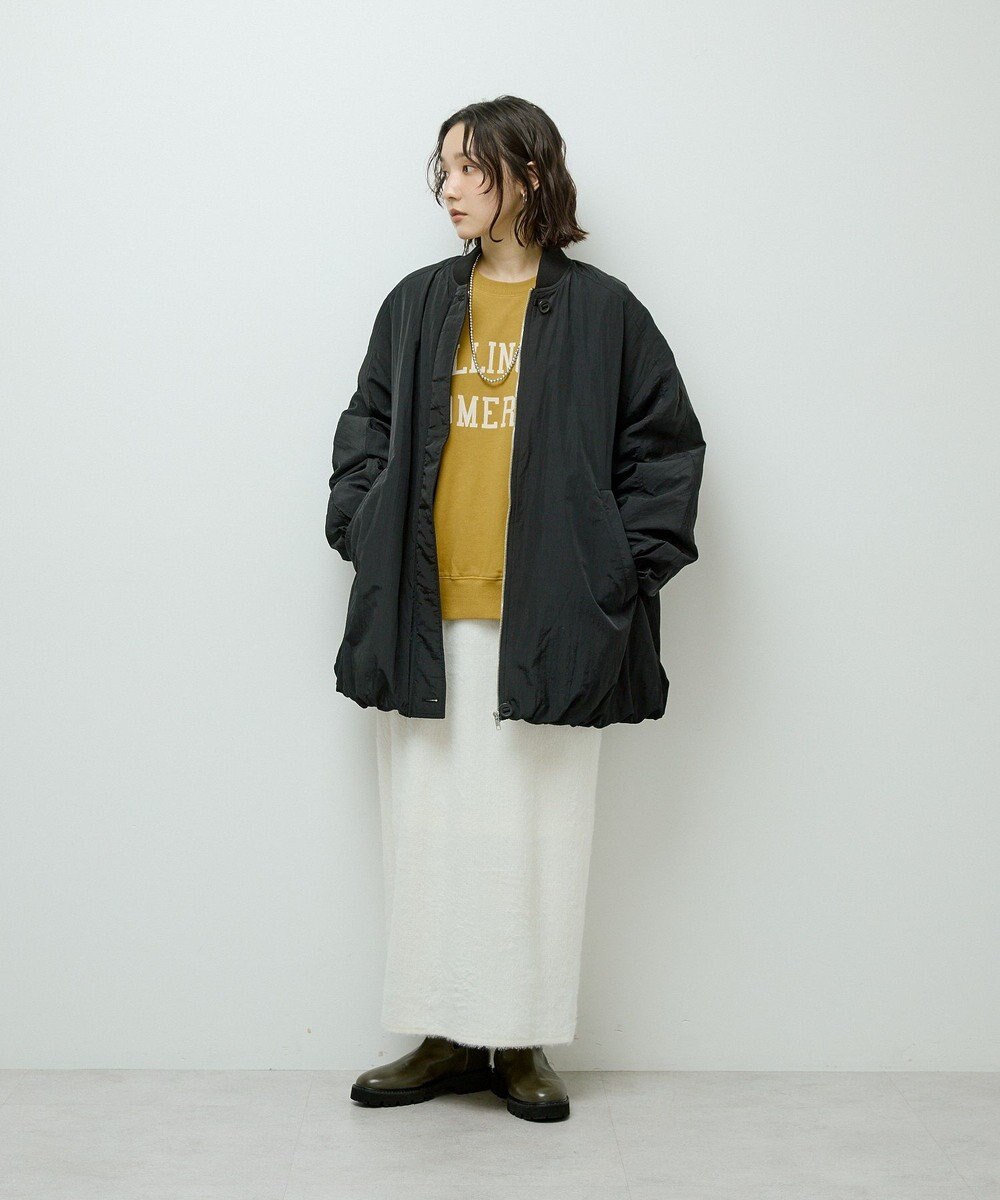 Green Parks 楽ちんシャギーＩラインスカート 