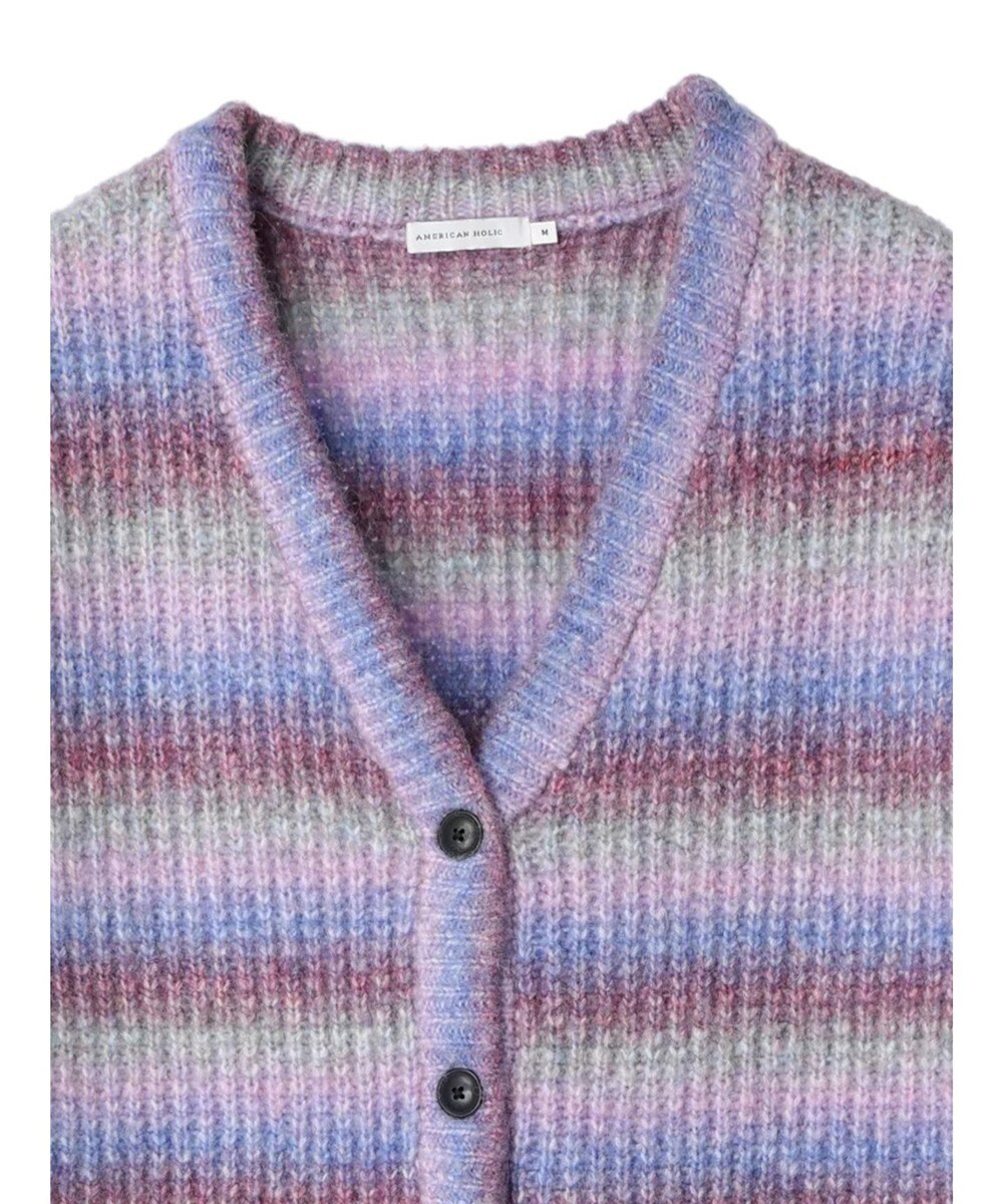 AMERICAN HOLIC グラデーションニットカーディガン 
