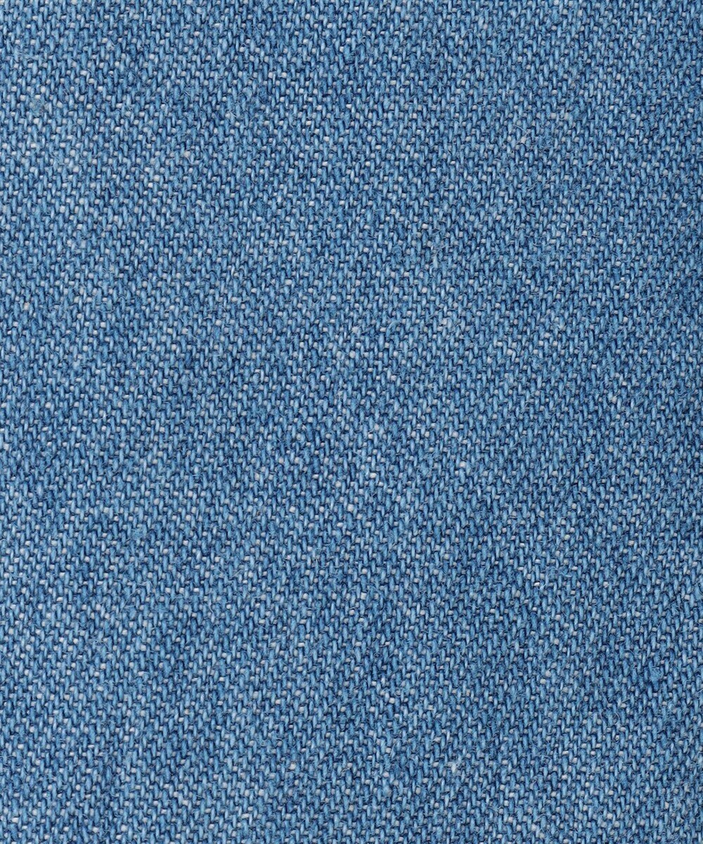 ANY KIDS スカラップ×刺繍デニムパンツ 